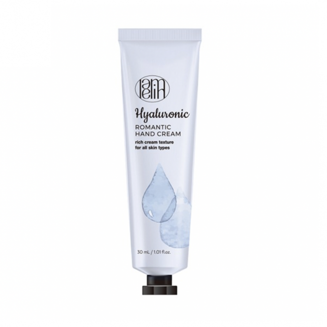 Крем для рук з гіалуроновою кислотою Lamelin Romantic Hand Cream Hyaluronic 30 мл купити в Україні