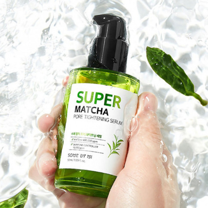 Сыворотка для сужения пор с чаем матча SOMEBYMI Super Matcha Pore Tightening Serum 50 мл купить в Украине 4