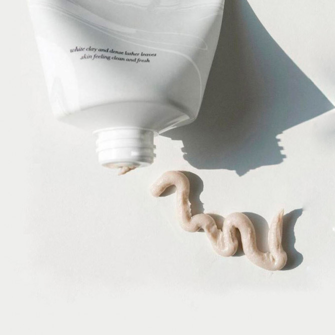 Успокаивающая пенка для умывания с белой глиной Heimish All Clean White Clay Foam 150 г купить в Украине 2