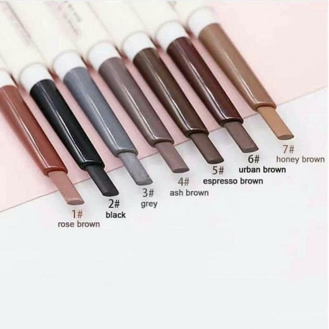 Карандаш для бровей коричневый Innisfree Auto Eyebrow Pencil #6 Urban Brown купить в Украине 2
