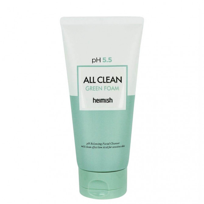 Очищуюча пінка для вмивання Heimish All Clean Green Foam 30 мл купити в Україні
