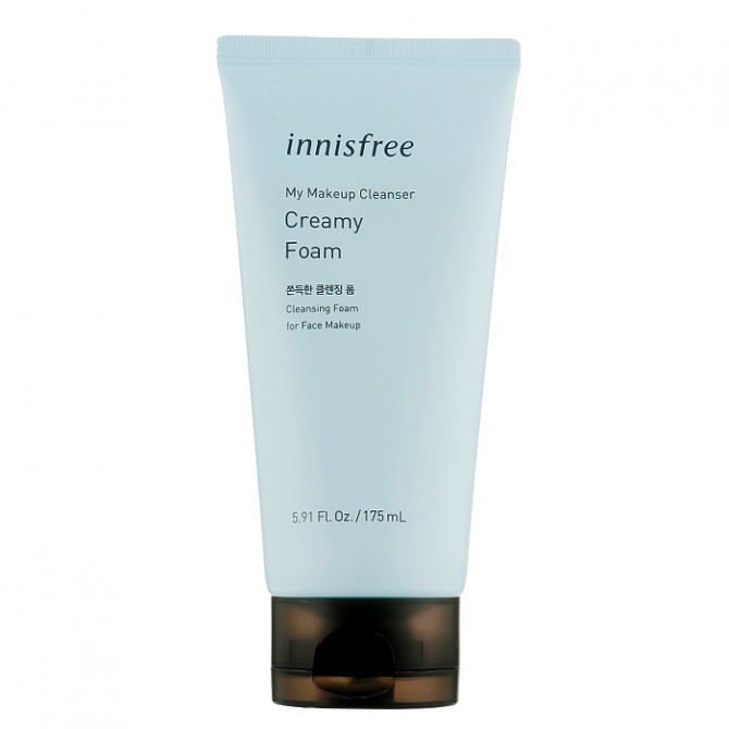 Крем-пенка для умывания, Innisfree, My Makeup Cleanser Creamy Foam, 175 мл купить в Украине Крем-пенка для умывания, Innisfree, My Makeup Cleanser Creamy Foam, 175 мл купить в Украине