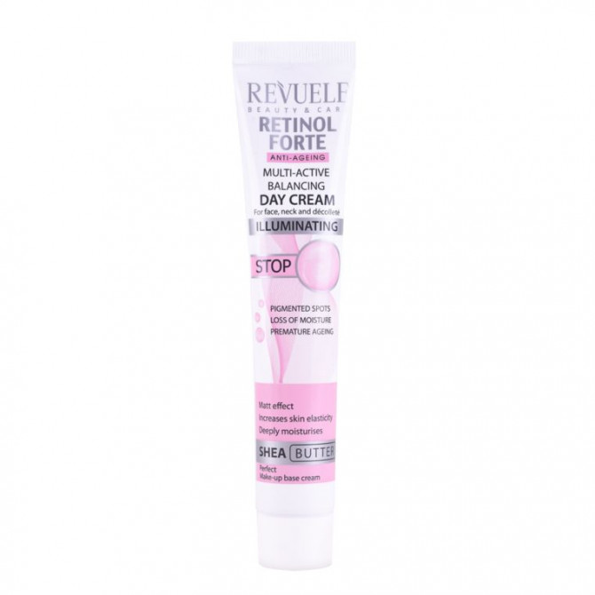Мультиактивный дневной крем с ретинолом Revuele Retinol Forte Multi-Active Balancing Day Cream 50 мл купить в Украине 2