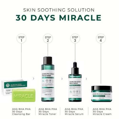 Мыло с кислотами AHA BHA PHA SOME BY MI AHA-BHA-PHA 30 Days Miracle Cleansing Bar 95 г купить в Украине 5