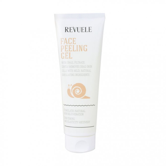 Пілінг-гель для обличчя з муцином равлика Revuele Face Peeling Gel With Snails Filtrate 80 мл купити в Україні 2