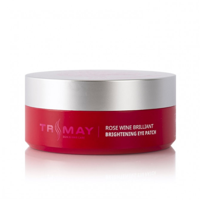 Осветляющие патчи для век с экстрактом розы и вина Trimay Rose Wine Brilliant Brightening Eye Patch 60 шт купить в Украине 2