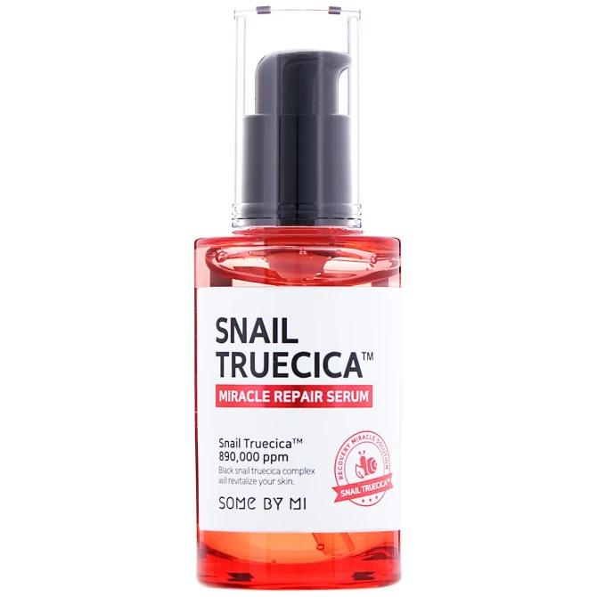 Осветляющая сыворотка против морщин, SOME BY MI, Snail Truecica Miracle Repair Serum, 50 мл купить в Украине Осветляющая сыворотка против морщин, SOME BY MI, Snail Truecica Miracle Repair Serum, 50 мл купить в Украине