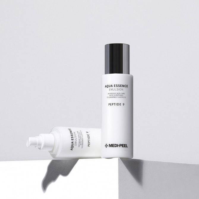 Интенсивно восстанавливающая пептидная эмульсия для лица MEDI-PEEL Peptide 9 Aqua Essence Emulsion 250 мл купить в Украине 3