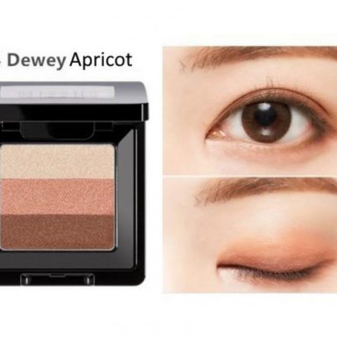Тіні для повік MISSHA Triple Shadow # 14 Dewey Apprecott купити в Україні 2