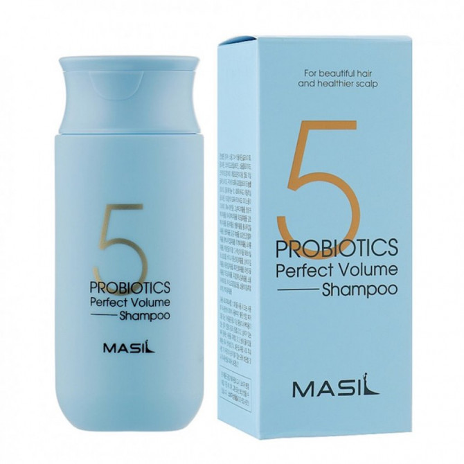 Шампунь для объема волос с пробиотиками Masil 5 Probiotics Perfect Volume Shampoo 150 мл купить в Украине
