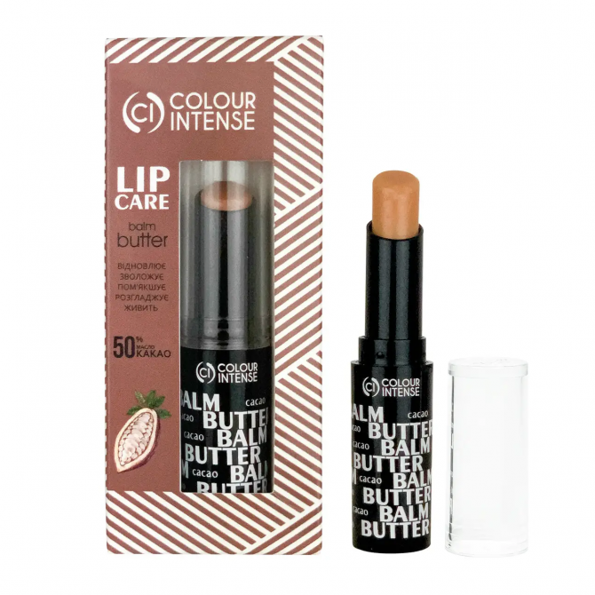 Пом'якшуючий батер для губ Какао Colour Intense Lip Care Balm Batter 6 мл купити в Україні