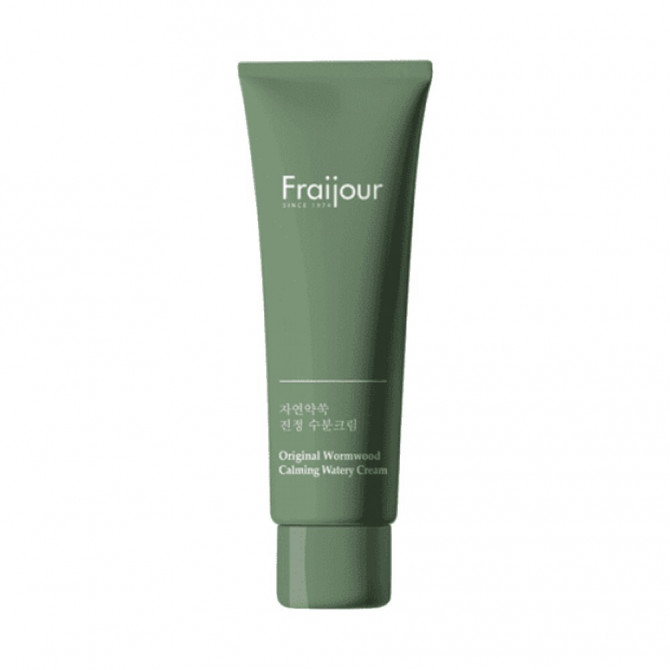 Заспокійливий крем для обличчя з рослинними екстрактами Fraijour Original Herb Wormwood Calming Watery Cream 10 мл купити в Україні