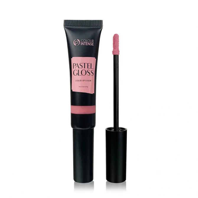 Блиск для губ холодно-рожевий 12 Colour Intense Pastel Gloss 12 Dusty Rose 12 мл купити в Україні