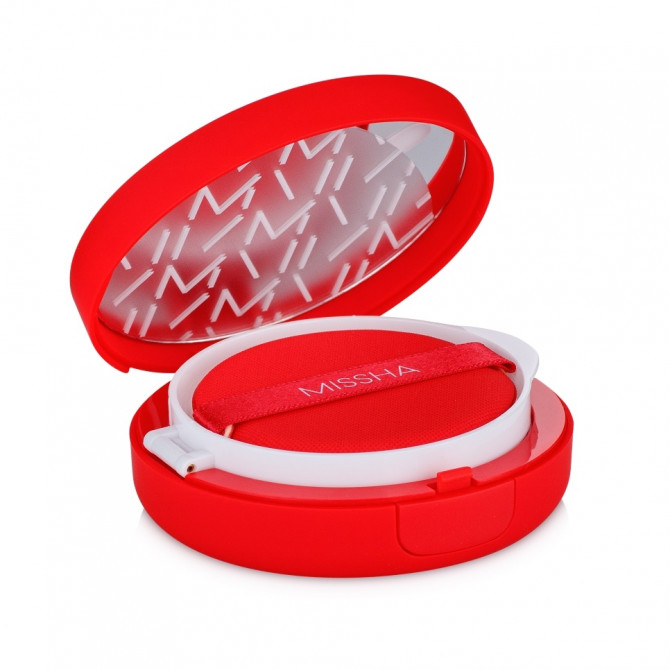 Кушон с матовым финишем тон 23 MISSHA Velvet Finish Cushion SPF50+ / PA+++ #23 15 г купить в Украине 2