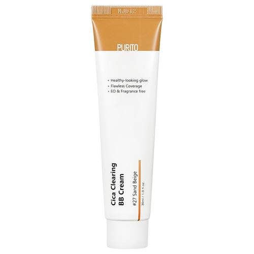 BB крем с экстрактом центеллы, Purito, Cica Clearing BB Cream, SPF38/PA+++, #27, 30 мл купить в Украине BB крем с экстрактом центеллы, Purito, Cica Clearing BB Cream, SPF38/PA+++, #27, 30 мл купить в Украине