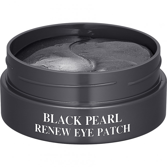 Гидрогелевые патчи с экстрактом черного жемчуга SNP Black Pearl Renew Eye Patch 60 шт купить в Украине 2