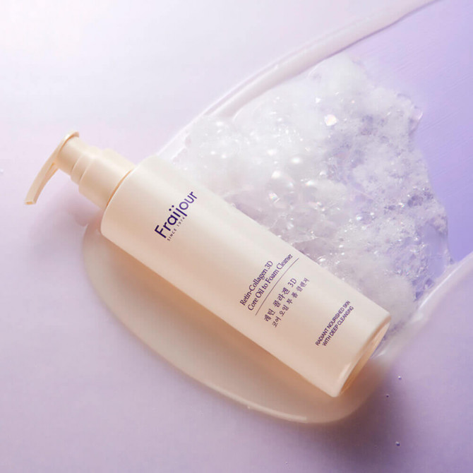 Гідрофільна олія-пінка з колагеном та ретинолом Fraijour Retin-Collagen 3D Core Oil to Foam Cleanser 210 мл купити в Україні 2