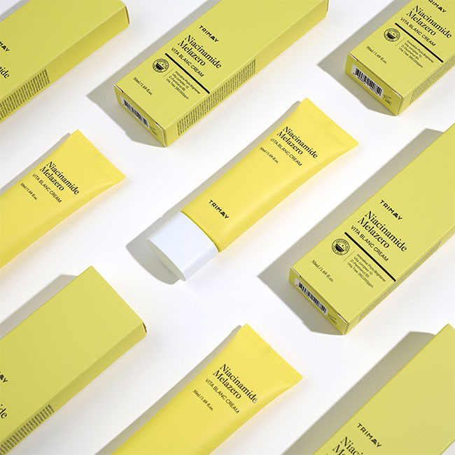 Крем що освітлює з ніацинамідом і вітамінним комплексом Trimay Niacinamide Melazero Vita Blanc Cream 50 мл купити в Україні 2