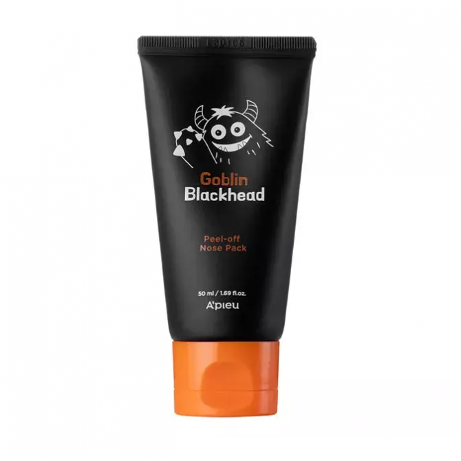 Маска-пленка от черных точек A'PIEU Goblin Blackhead Peel-off Nose Pack 50 мл купить в Украине
