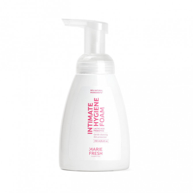 Нежная пенка для интимной гигиены с молочной кислотой Marie Fresh Cosmetics Intimate Hygiene Foam 250 мл купить в Украине