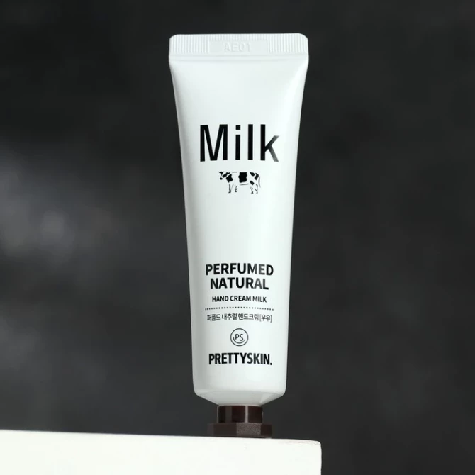 Парфумований крем для рук з молоком Pretty Skin Perfumed Natural Hand Cream Milk 30 мл купити в Україні 2