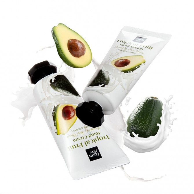 Крем для рук з авокадо і маслом ши FarmStay Tropical Fruit Avocado & Shea Butter Hand Cream 50 мл купити в Україні 2