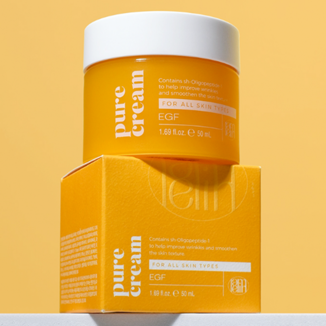 Антивіковий крем з епідермальним фактором росту Lamelin E.G.F Pure Cream 50 мл купити в Україні 2