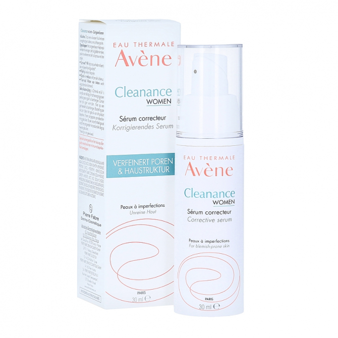 Коригувальна сироватка для жирної та проблемної шкіри Avene Cleanance Women Corrigerend Serum 30 мл купити в Україні