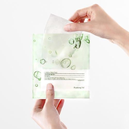 Заспокійлива тканинна маска з центеллою і чайним деревом Pyunkang Yul Calming Mask Pack купити в Україні 3
