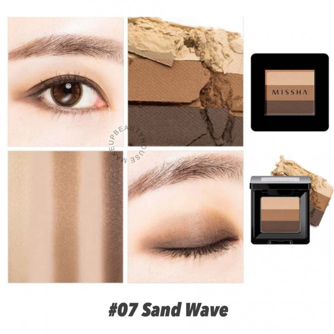 Тіні для повік MISSHA Triple Shadow # 7 Sand Wave купити в Україні 2