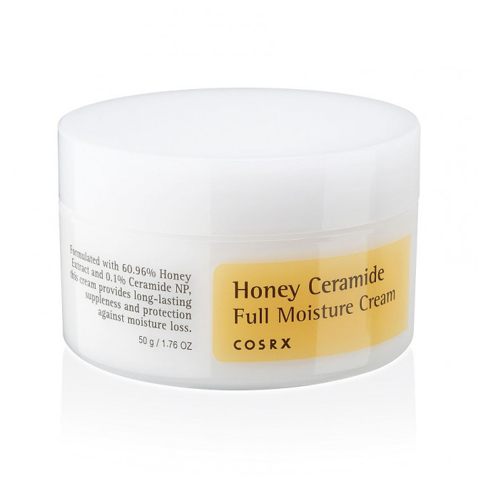 Крем с керамидами и медом, COSRX, Honey Ceramide Full Moisture Cream, 50 мл купить в Украине Крем с керамидами и медом, COSRX, Honey Ceramide Full Moisture Cream, 50 мл купить в Украине