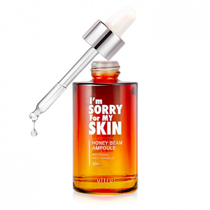 Антивозрастная сыворотка с прополисом и медом, I’m Sorry For My Skin, Honey Beam Ampoule, 30 мл купить в Украине Антивозрастная сыворотка с прополисом и медом, I’m Sorry For My Skin, Honey Beam Ampoule, 30 мл купить в Украине