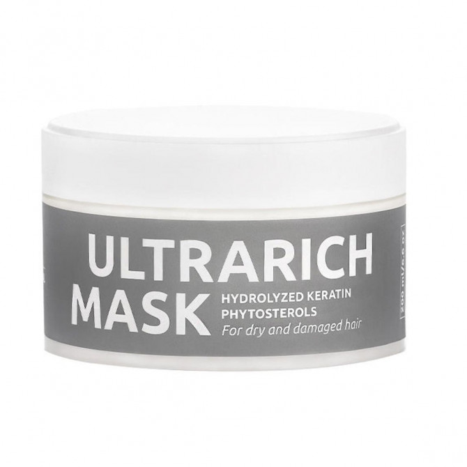 Восстанавливающая маска для сухих и поврежденных волос Marie Fresh Cosmetics Ultrarich Mask 200 мл купить в Украине