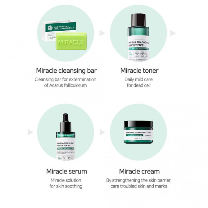 Мыло с кислотами AHA BHA PHA SOME BY MI AHA-BHA-PHA 30 Days Miracle Cleansing Bar 95 г купить в Украине 4