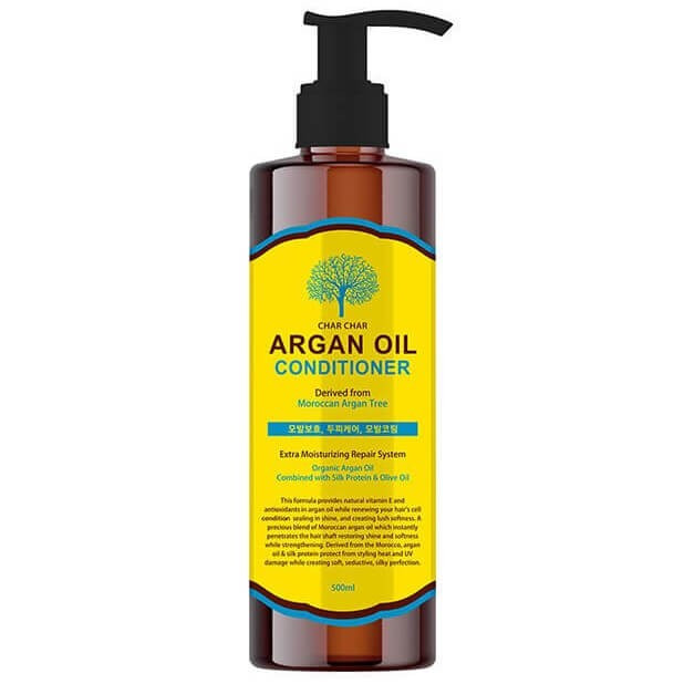 Кондиционер для волос с аргановым маслом, Char Char, Argan Oil Conditioner, 500 мл купить в Украине Кондиционер для волос с аргановым маслом, Char Char, Argan Oil Conditioner, 500 мл купить в Украине