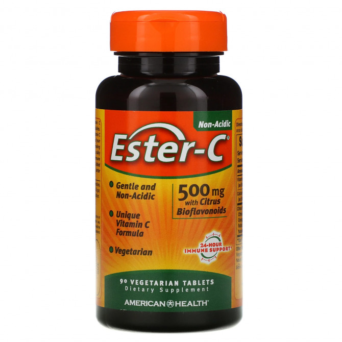 Эстер-С American Health Ester-C 500 мг 90 вегетарианских таблеток купить в Украине
