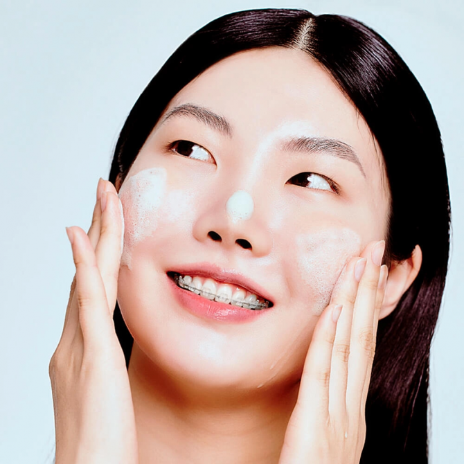 Очищаюча ензимна маска для обличчя з рослинними екстрактами Fraijour Original Wormwood Enzyme Cleansing Pack 80 г купити в Україні 4