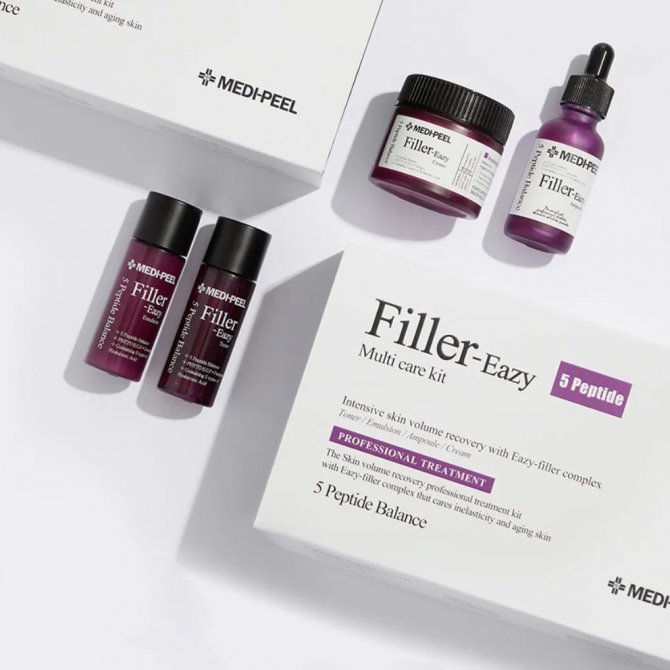 Набір засобів для омолодження для обличчя з ефектом філера MEDI-PEEL Eazy Filler Multi Care Kit купити в Україні 2