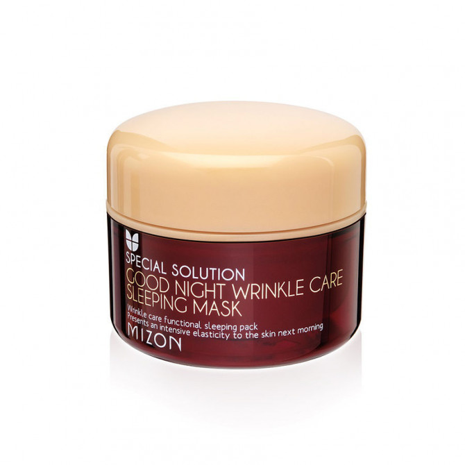Антивозрастная ночная крем-маска для лица с ретинолом, MIZON, Good Night Wrinkle Care Sleeping Mask, 75 мл купить в Украине Антивозрастная ночная крем-маска для лица с ретинолом, MIZON, Good Night Wrinkle Care Sleeping Mask, 75 мл купить в Украине