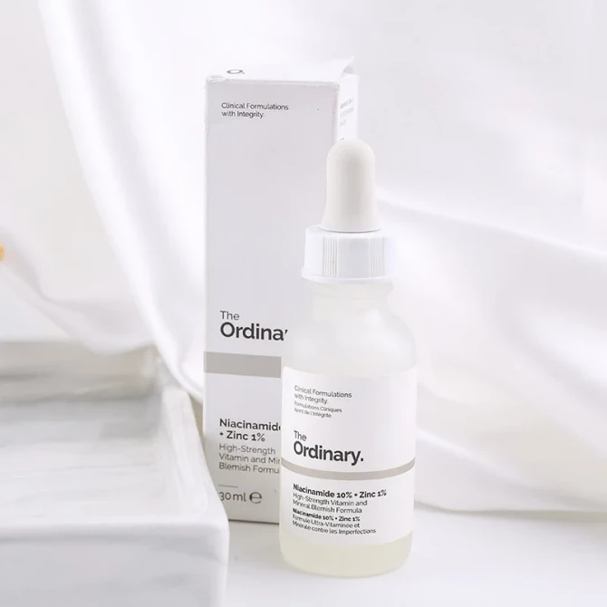 Осветляющая сыворотка с ниацинамидом 10% и цинком 1% The Ordinary Niacinamide 10% + Zinc 1% 30 мл купить в Украине 2