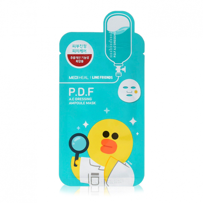 Восстанавливающая маска, MEDIHEAL, P.D.F AC-Dressing Ampoule Mask купить в Украине Восстанавливающая маска, MEDIHEAL, P.D.F AC-Dressing Ampoule Mask купить в Украине