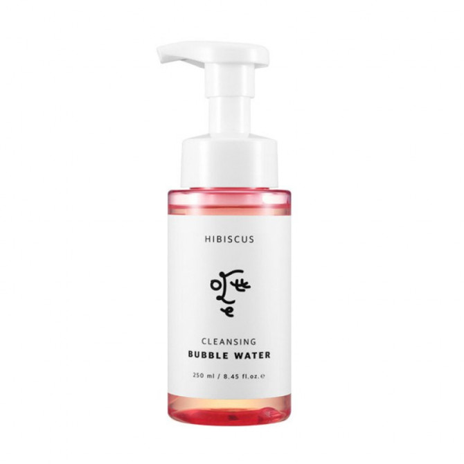 Мягкая мицеллярная вода с экстрактом гибискуса, Ottie, Hibiscus Cleansing Bubble Water, 250 мл купить в Украине Мягкая мицеллярная вода с экстрактом гибискуса, Ottie, Hibiscus Cleansing Bubble Water, 250 мл купить в Украине