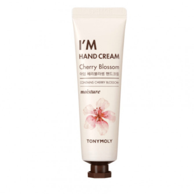Увлажняющий крем для рук с сакурой, TONYMOLY, New I'm Hand Cream, Cherry Blossom, 30 мл купить в Украине Увлажняющий крем для рук с сакурой, TONYMOLY, New I'm Hand Cream, Cherry Blossom, 30 мл купить в Украине