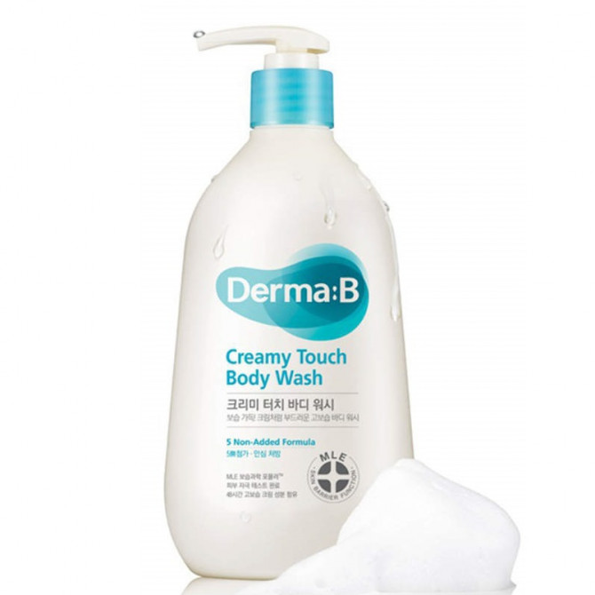 Кремовый гель для душа, Derma-B, Creamy Touch Body Wash, 400 мл купить в Украине Кремовый гель для душа, Derma-B, Creamy Touch Body Wash, 400 мл купить в Украине