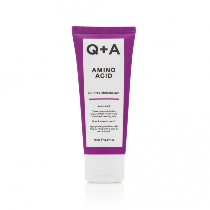 Зволожуючий крем з амінокислотами без вмісту олії Q+A Amino Acid Oil Free Moistuiriser 75 мл купити в Україні