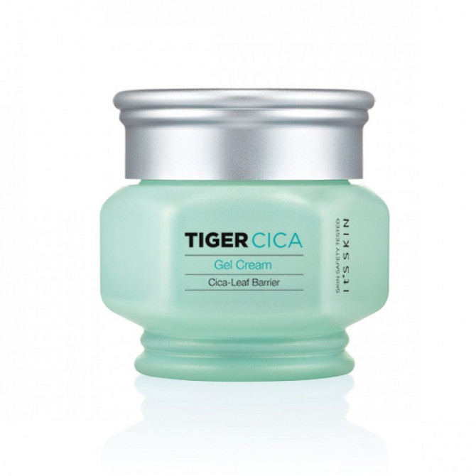 Заспокійливий крем-гель з екстрактом центелли, IT'S SKIN, Tiger Cica Gel Cream, 50 мл купити в Україні Заспокійливий крем-гель з екстрактом центелли, IT'S SKIN, Tiger Cica Gel Cream, 50 мл купити в Україні