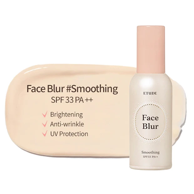 Сглаживающая база под макияж с SPF ETUDE HOUSE Face Blur SPF33 / PA++ 35 г купить в Украине 4