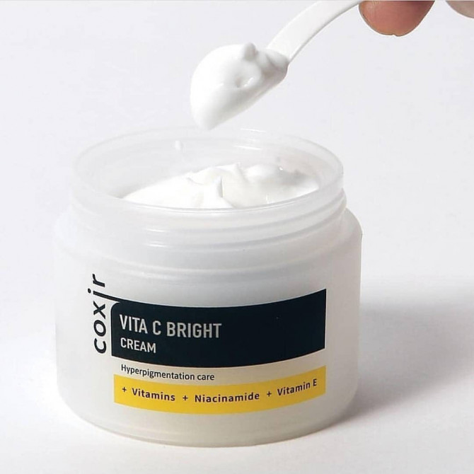Освітлюючий крем з вітаміном С Coxir Vita З Bright Cream 50 мл купити в Україні 3