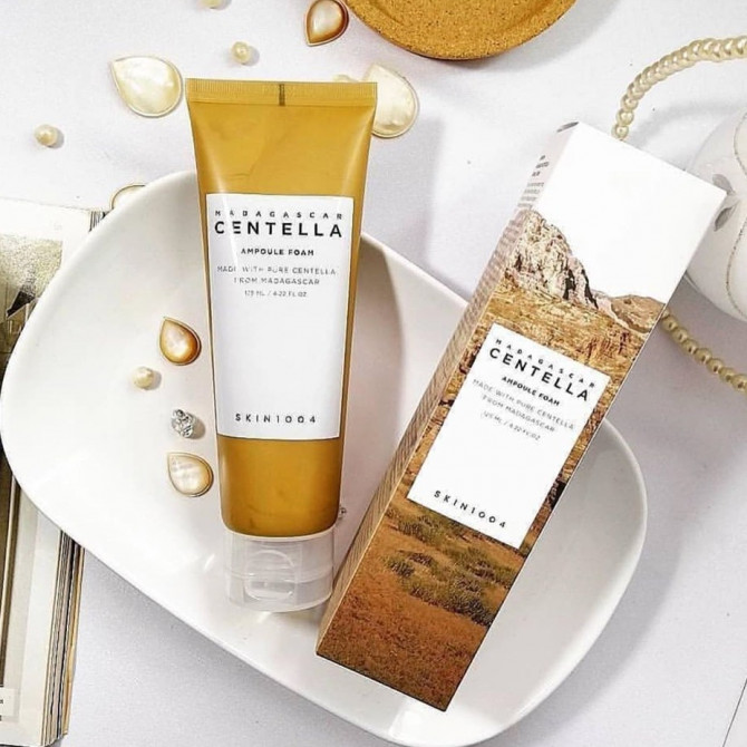 Слабокислотная пенка с экстрактом мадагаскарской центеллы SKIN1004 Madagascar Centella Ampoule Foam 125 мл купить в Украине 3