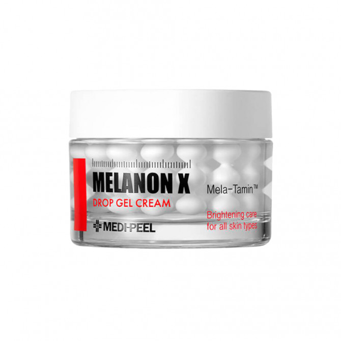 Антивіковий освітлювальний капсульний крем-гель з ретинолом MEDI-PEEL Melanon X Drop Gel Cream 50 мл купити в Україні